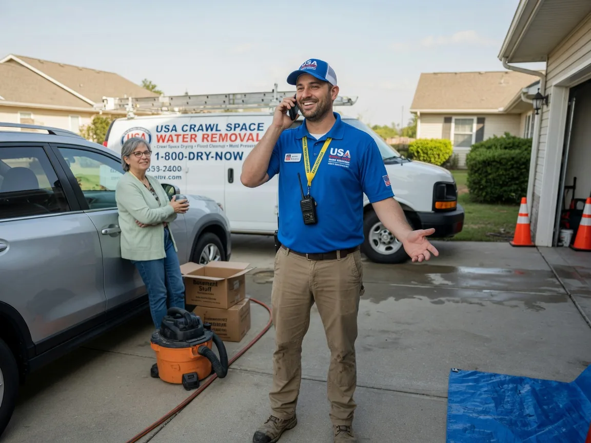 Crawl Space Water Removal Chambersburg, IL FAQs